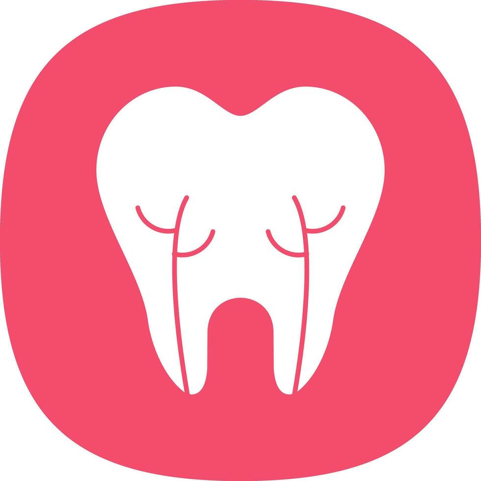 Root Canal Vector Icon Design