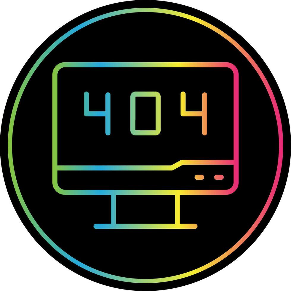 404 Vector Icon Design