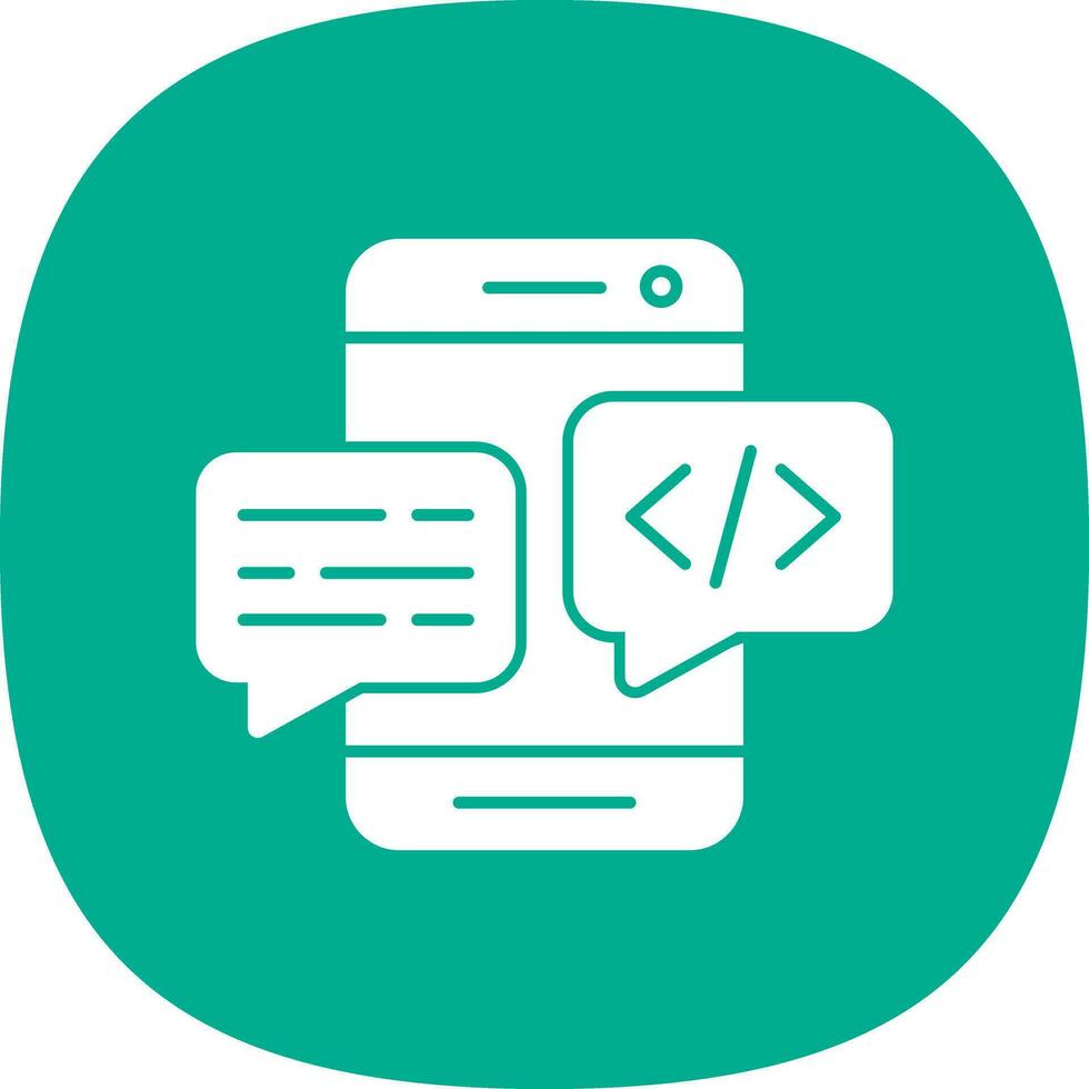 Conversation Vector Icon Design