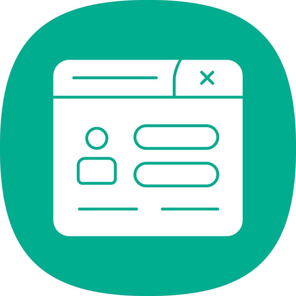 Signup Vector Icon Design