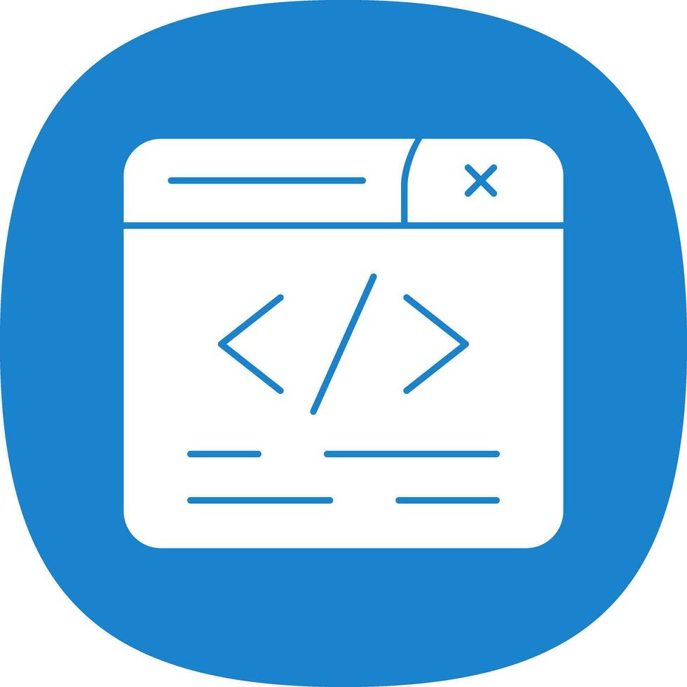 Web Programming Vector Icon Design