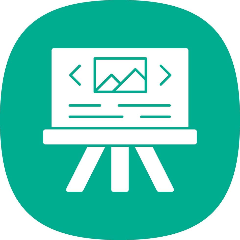 Slide Show Vector Icon Design