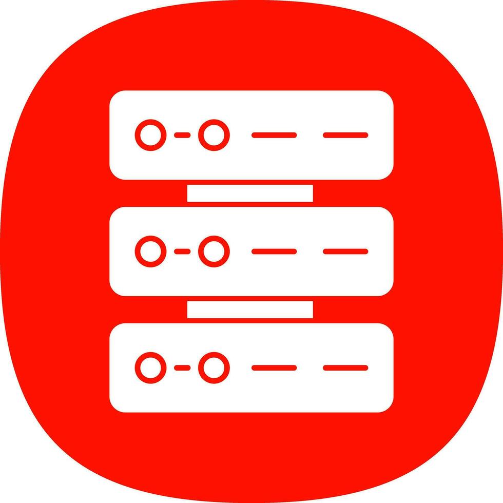 Server Vector Icon Design