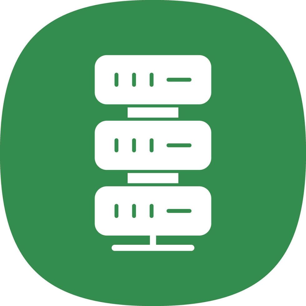 Server Vector Icon Design