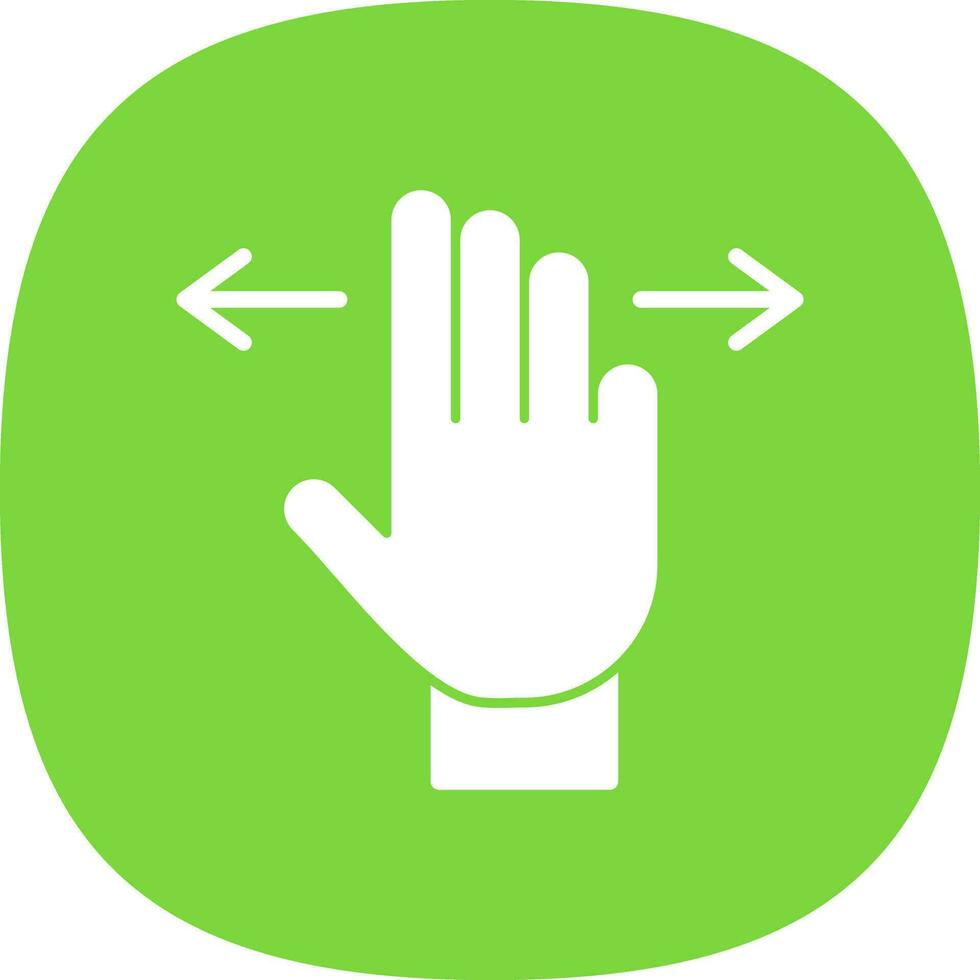 Swipe Vector Icon Design