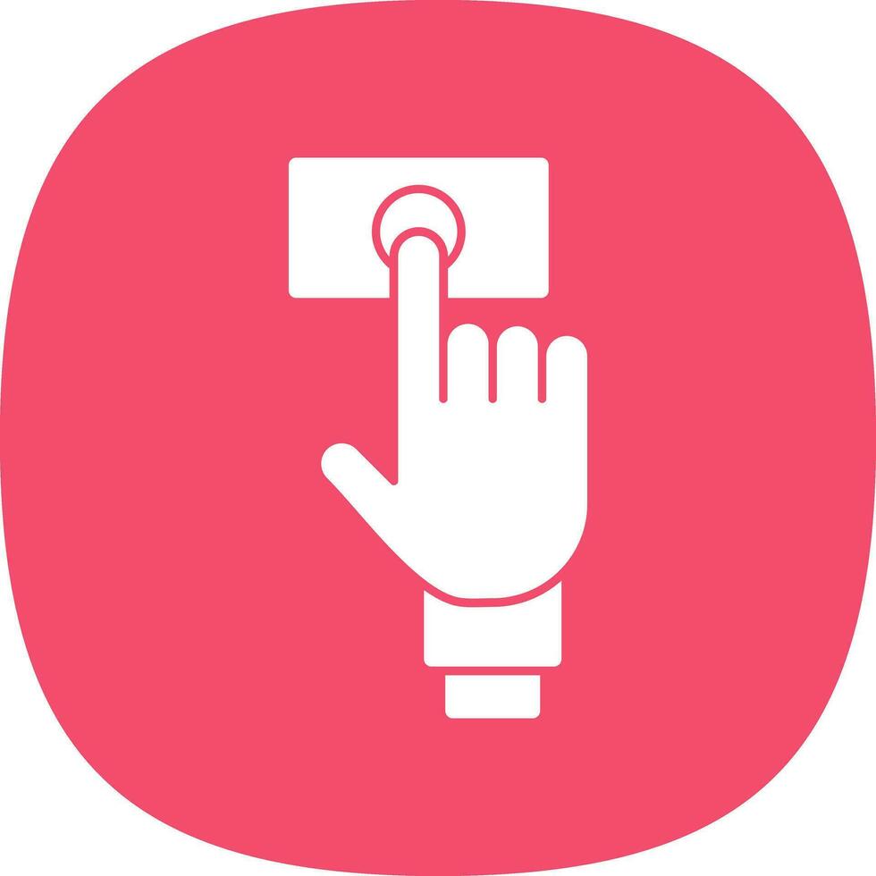 Finger Print Vector Icon Design