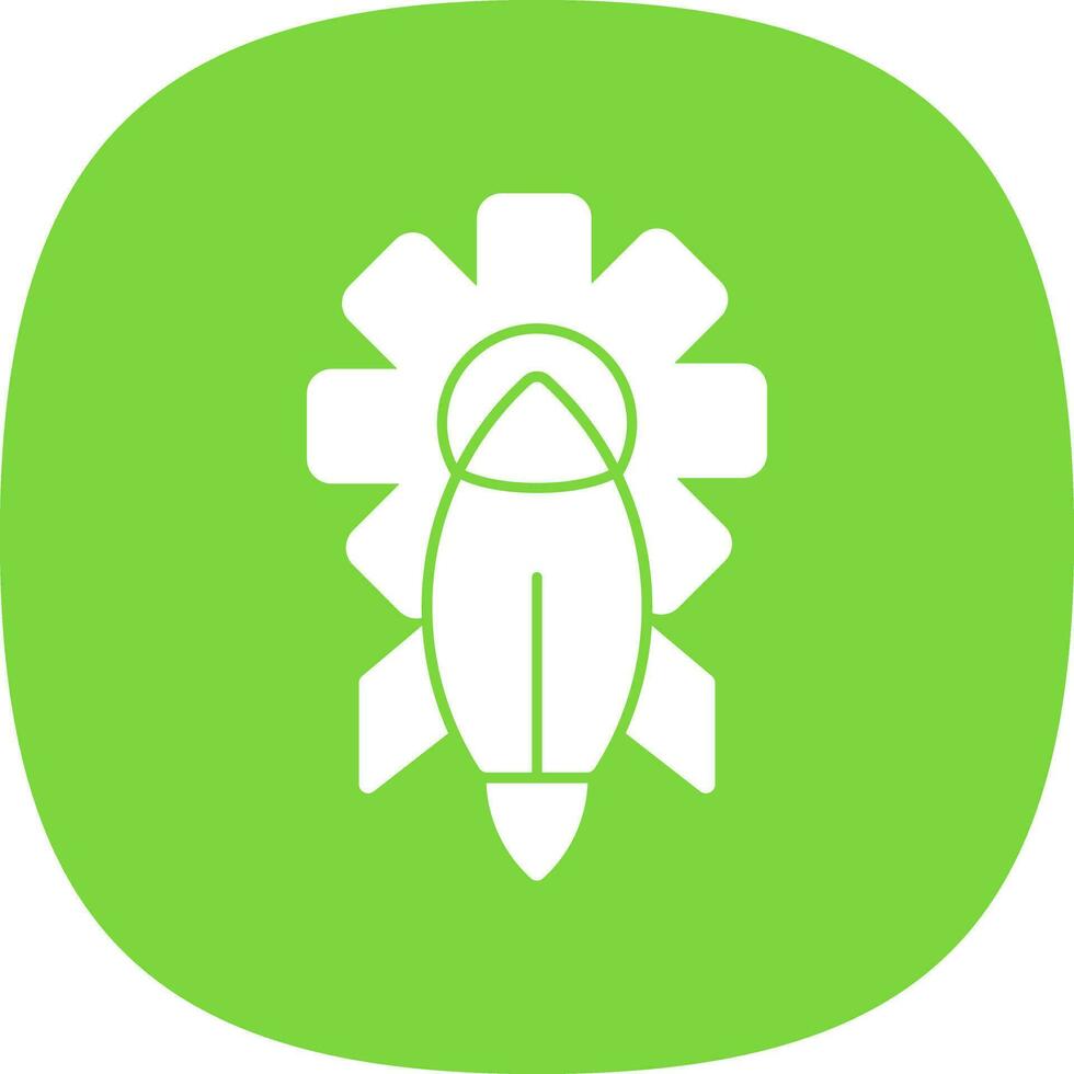 Rocket Vector Icon Design