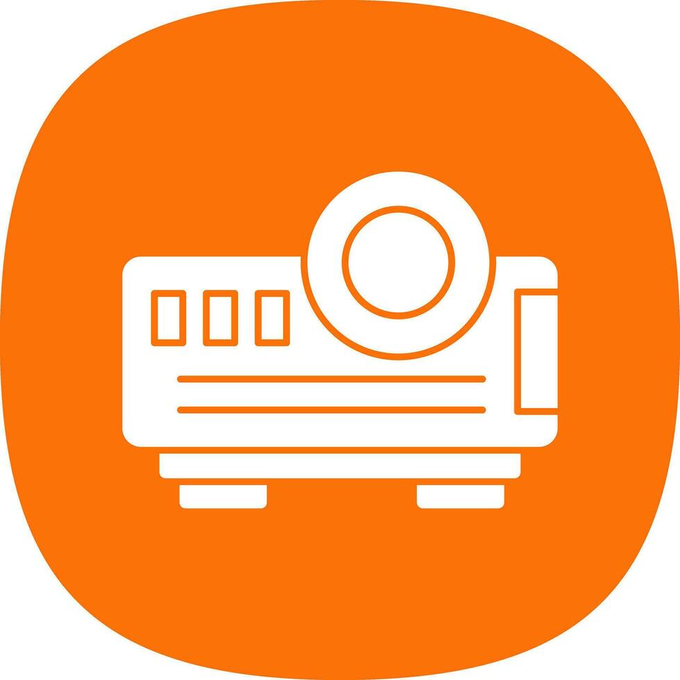 Projector Vector Icon Design