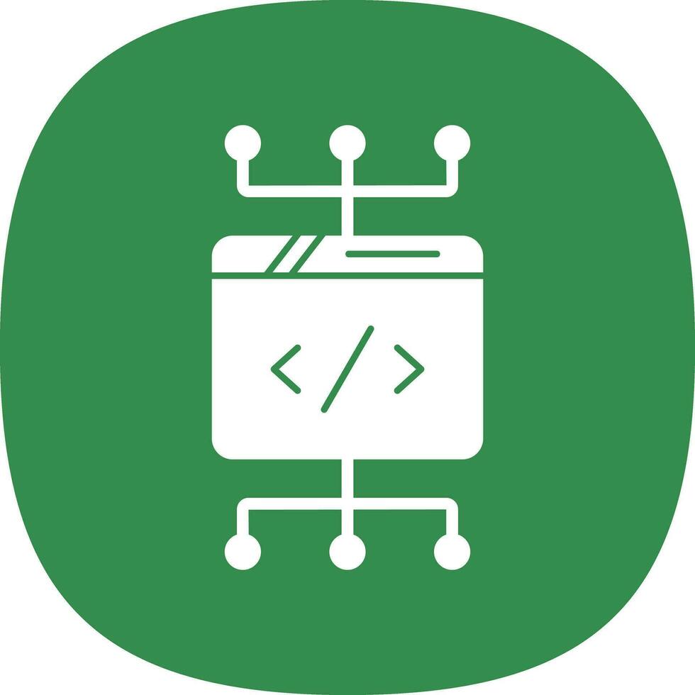 Coding Vector Icon Design