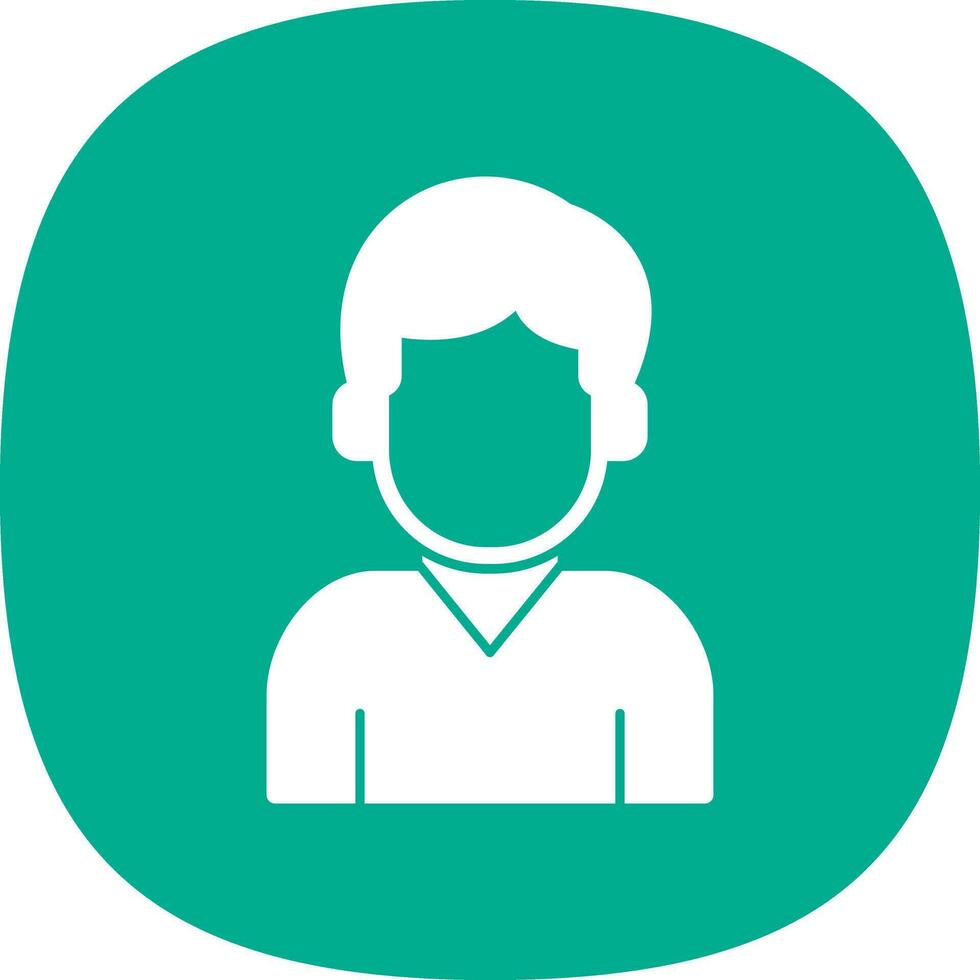 Customer Vector Icon Design