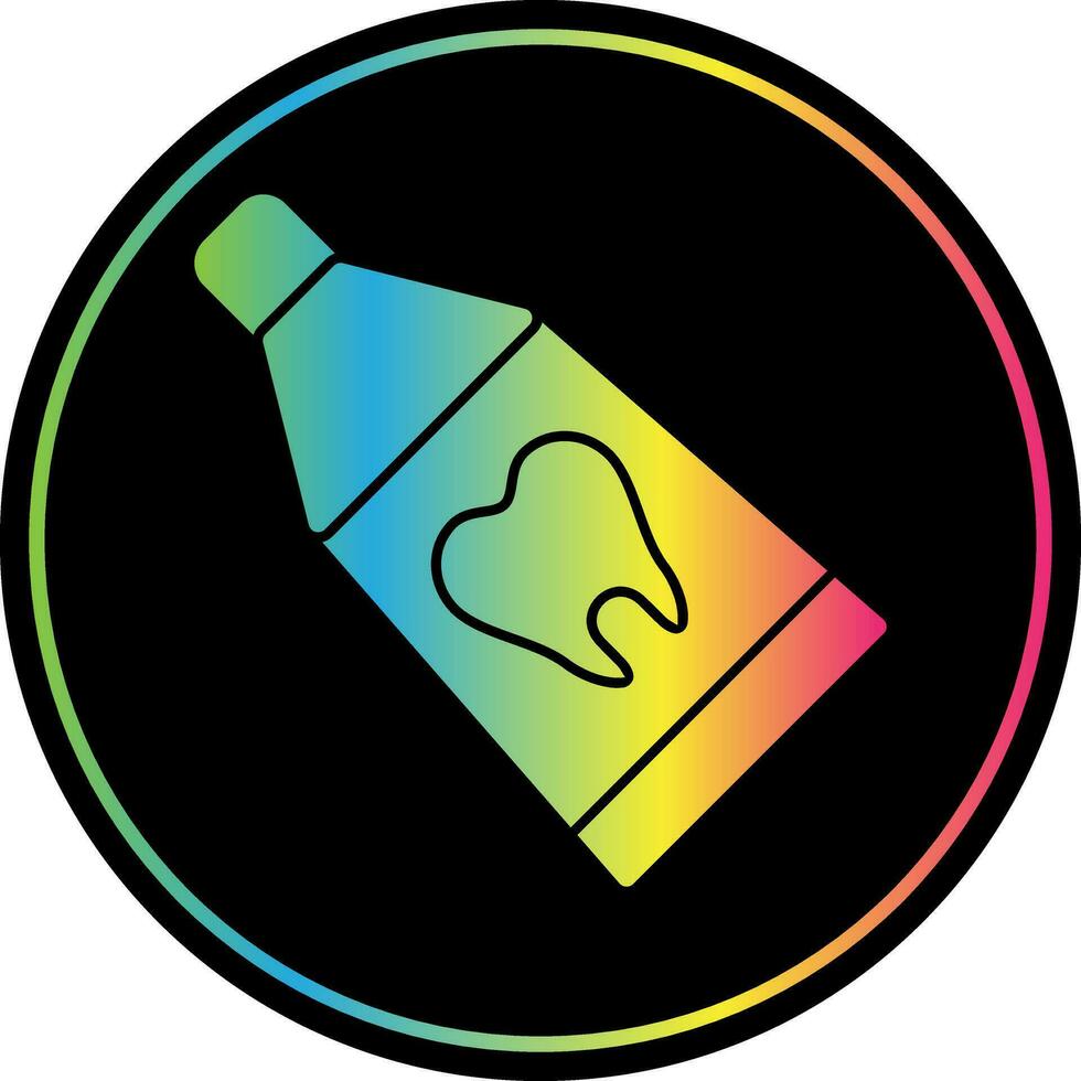 Toothpaste Vector Icon Design