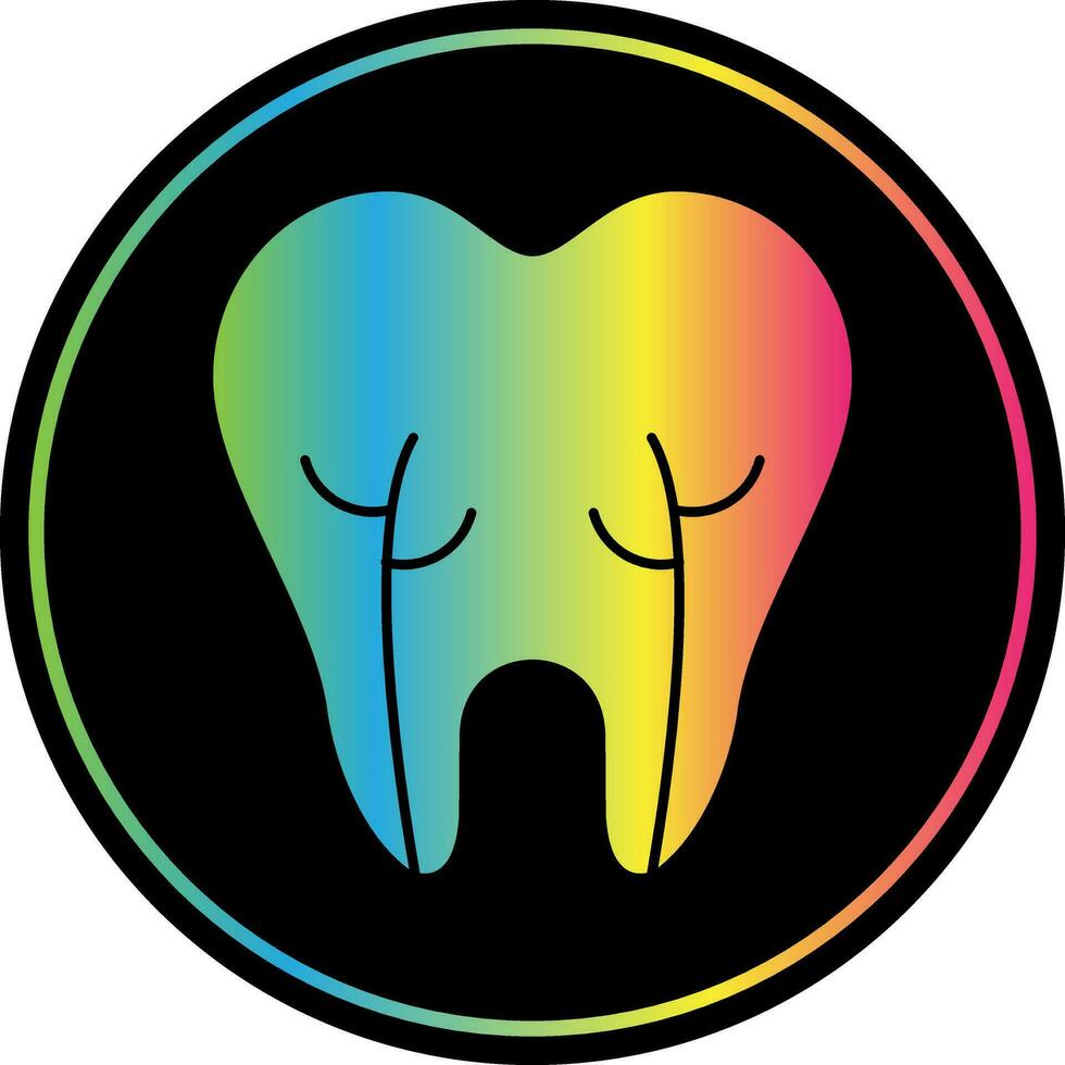 Root Canal Vector Icon Design