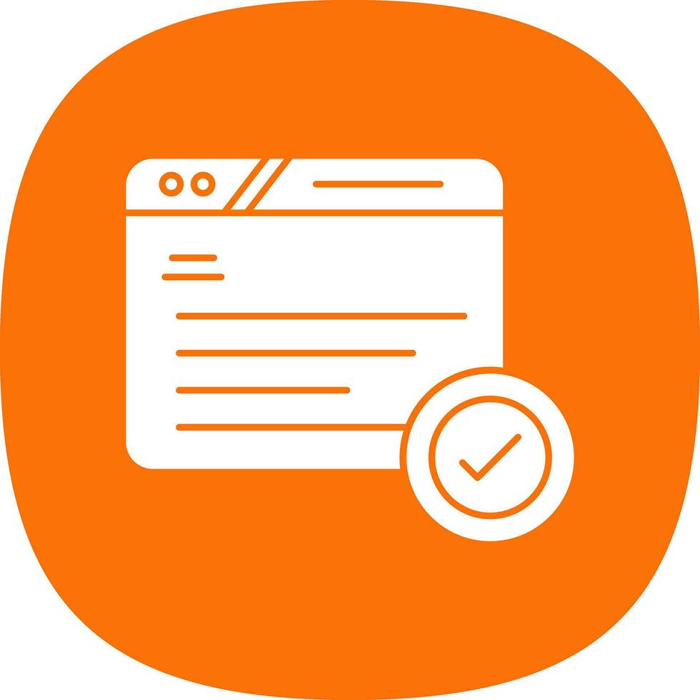 Check Vector Icon Design