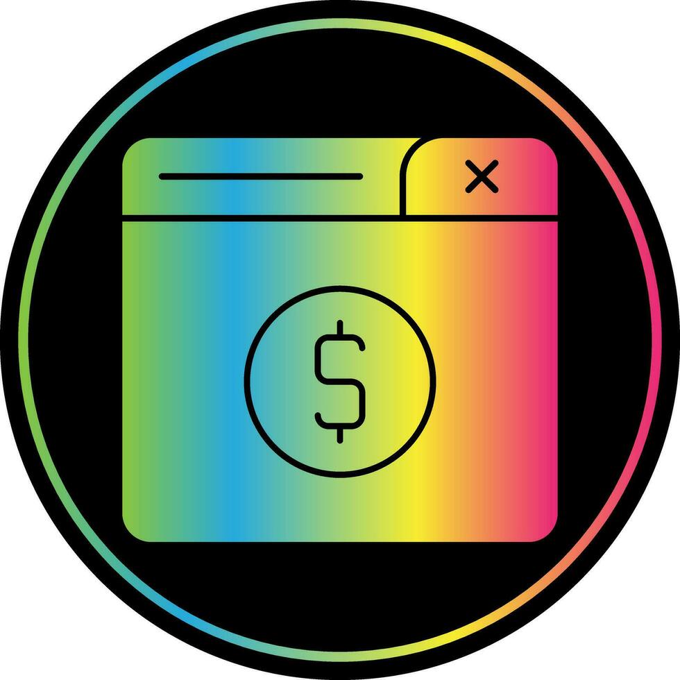 Online Payment Vector Icon Design