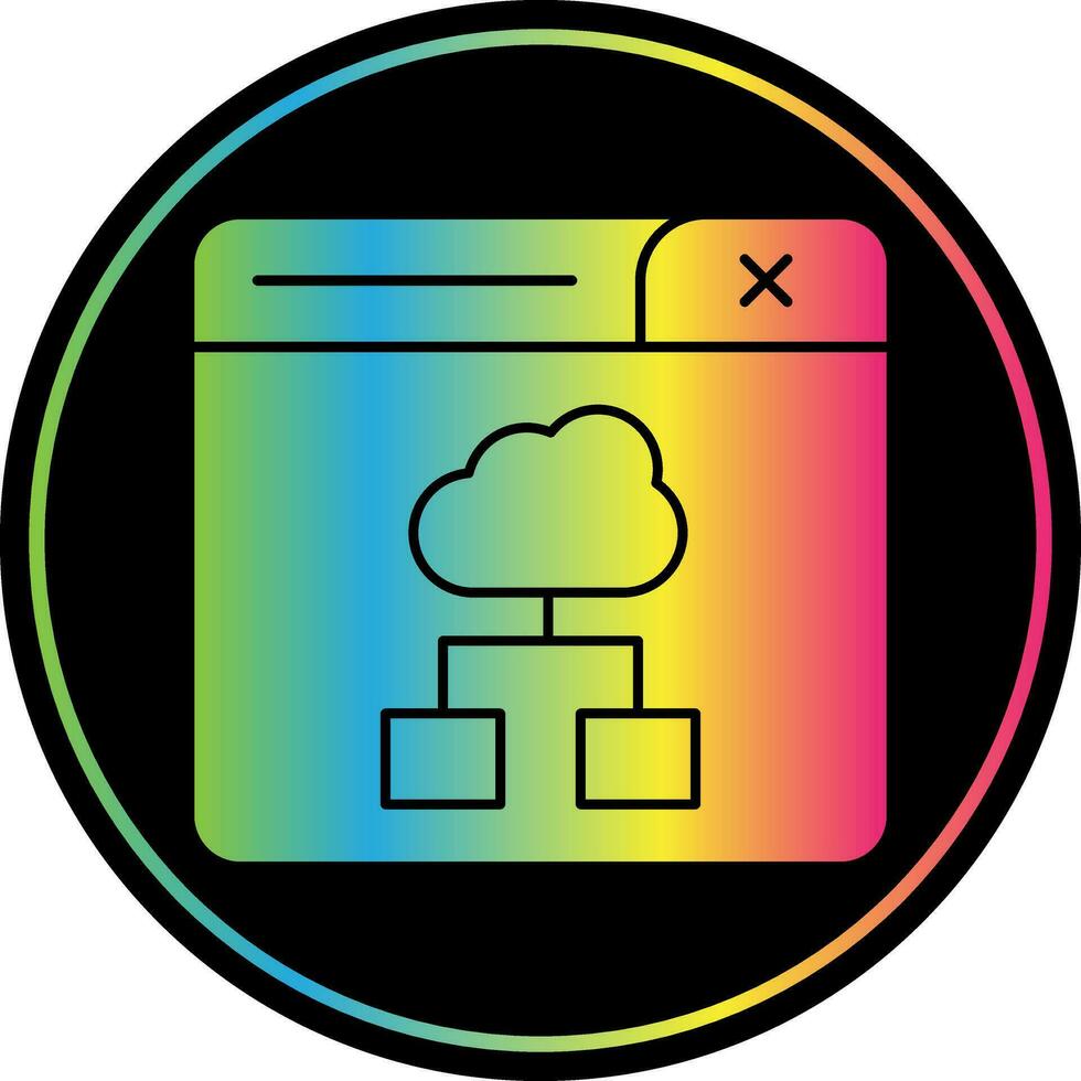 Cloud Computing Vector Icon Design