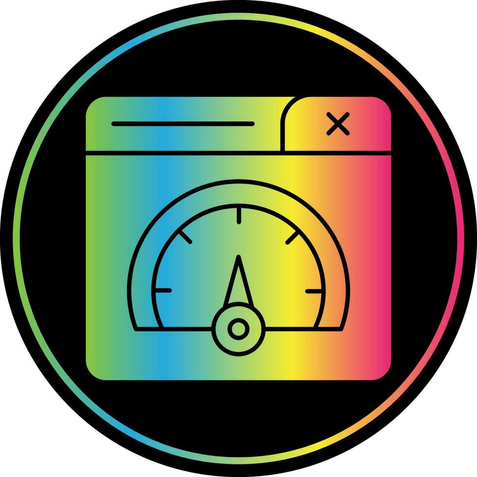 Performance Vector Icon Design