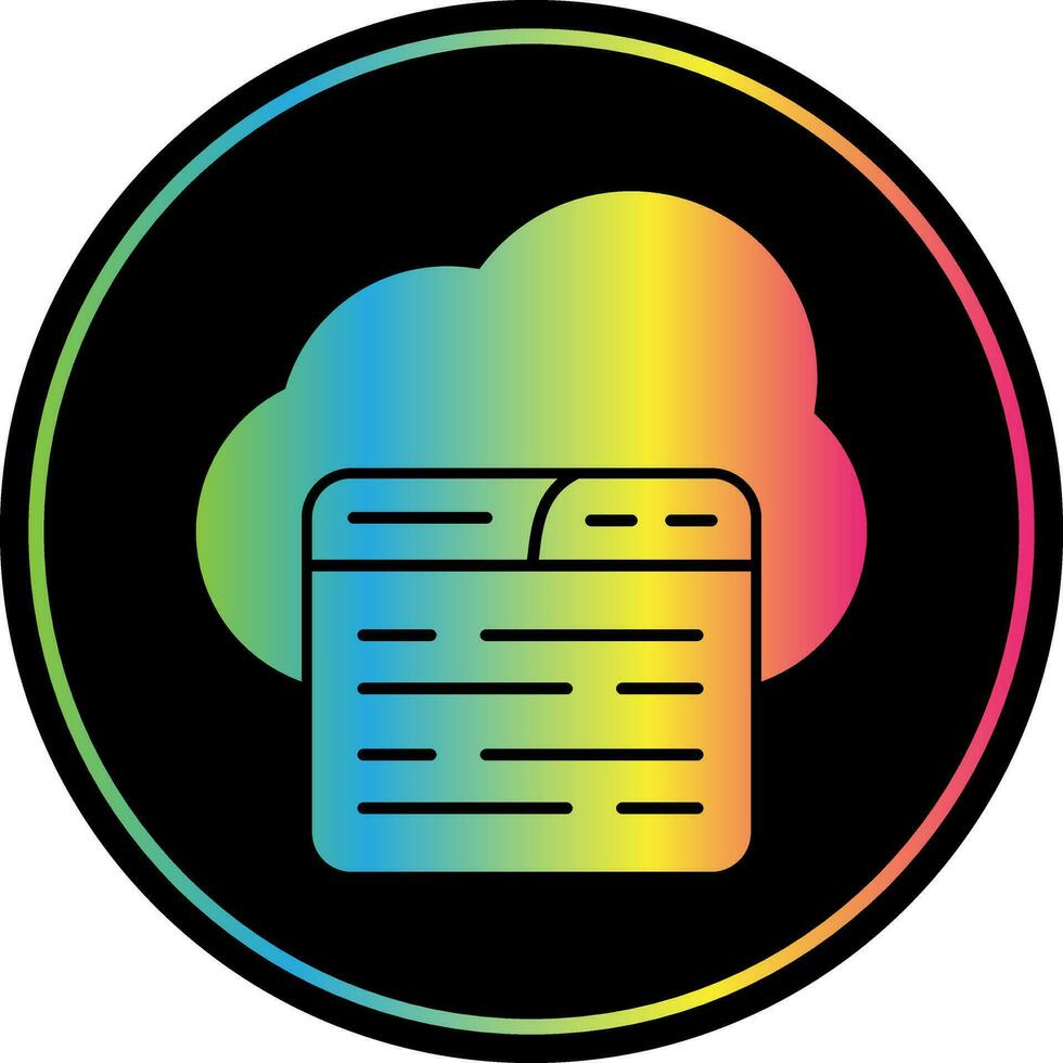 Cloud Vector Icon Design