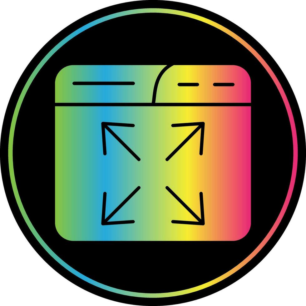 Expand Vector Icon Design