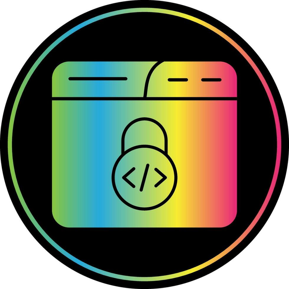 Unsecured Vector Icon Design
