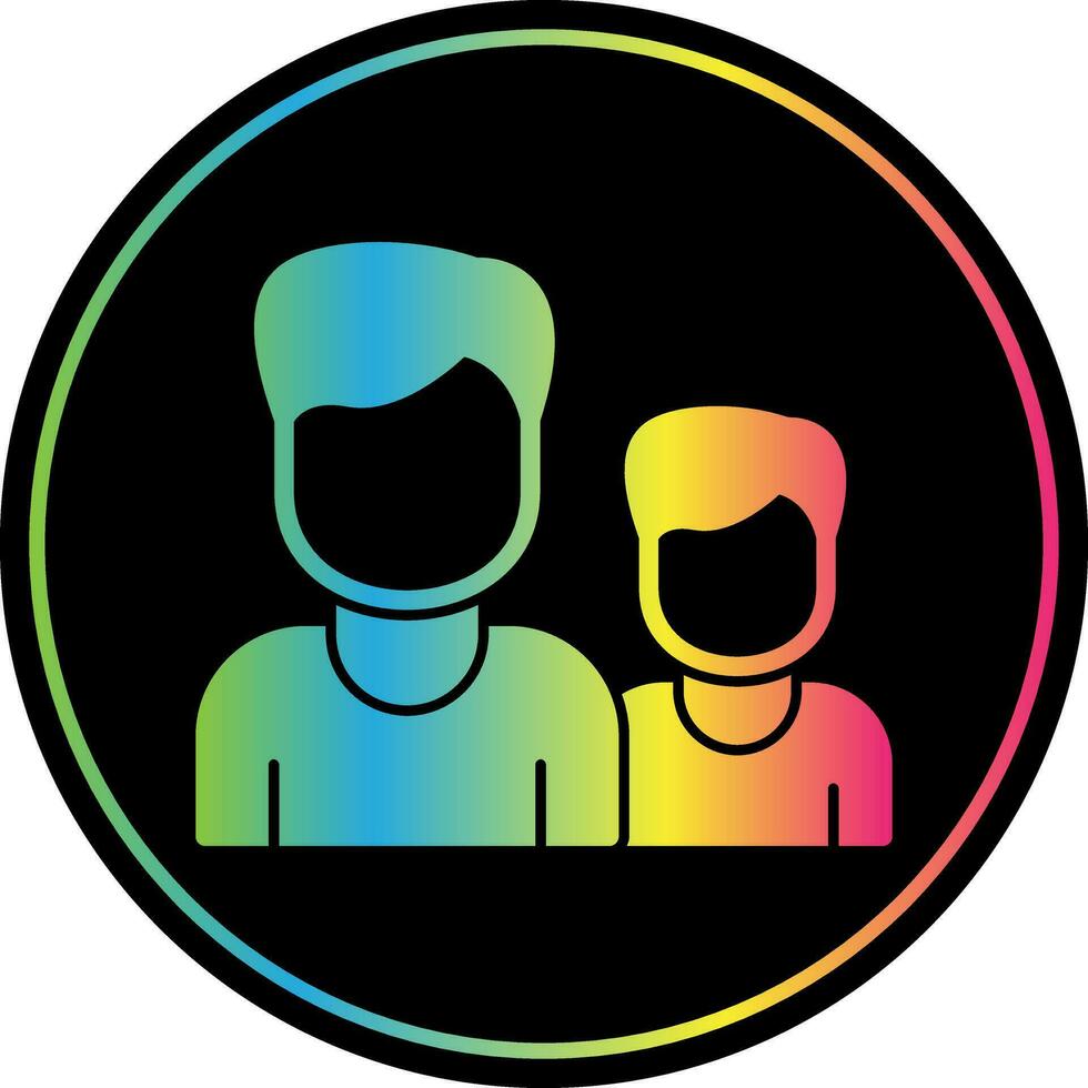 Leader Vector Icon Design