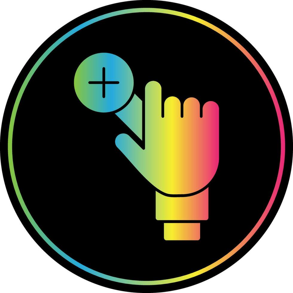Zoom In Vector Icon Design