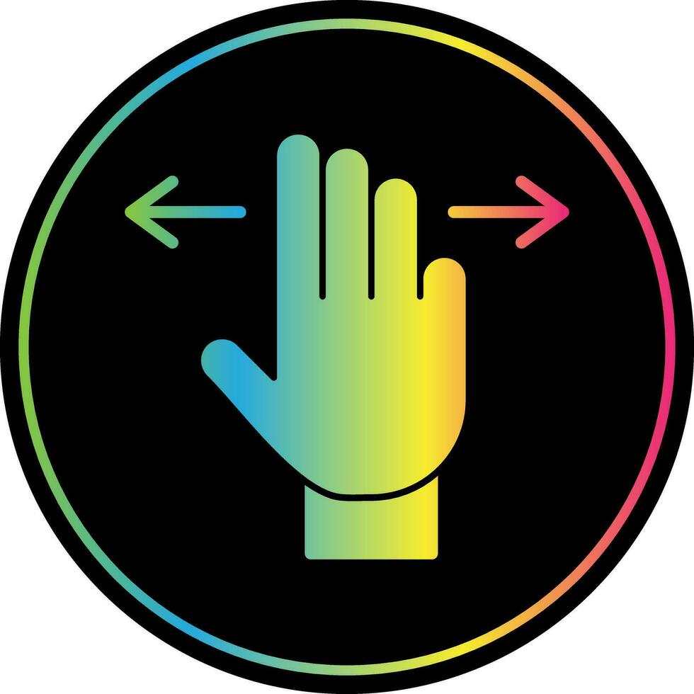 Swipe Vector Icon Design