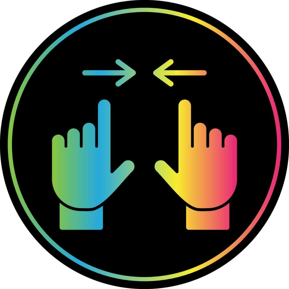 Zoom In Vector Icon Design