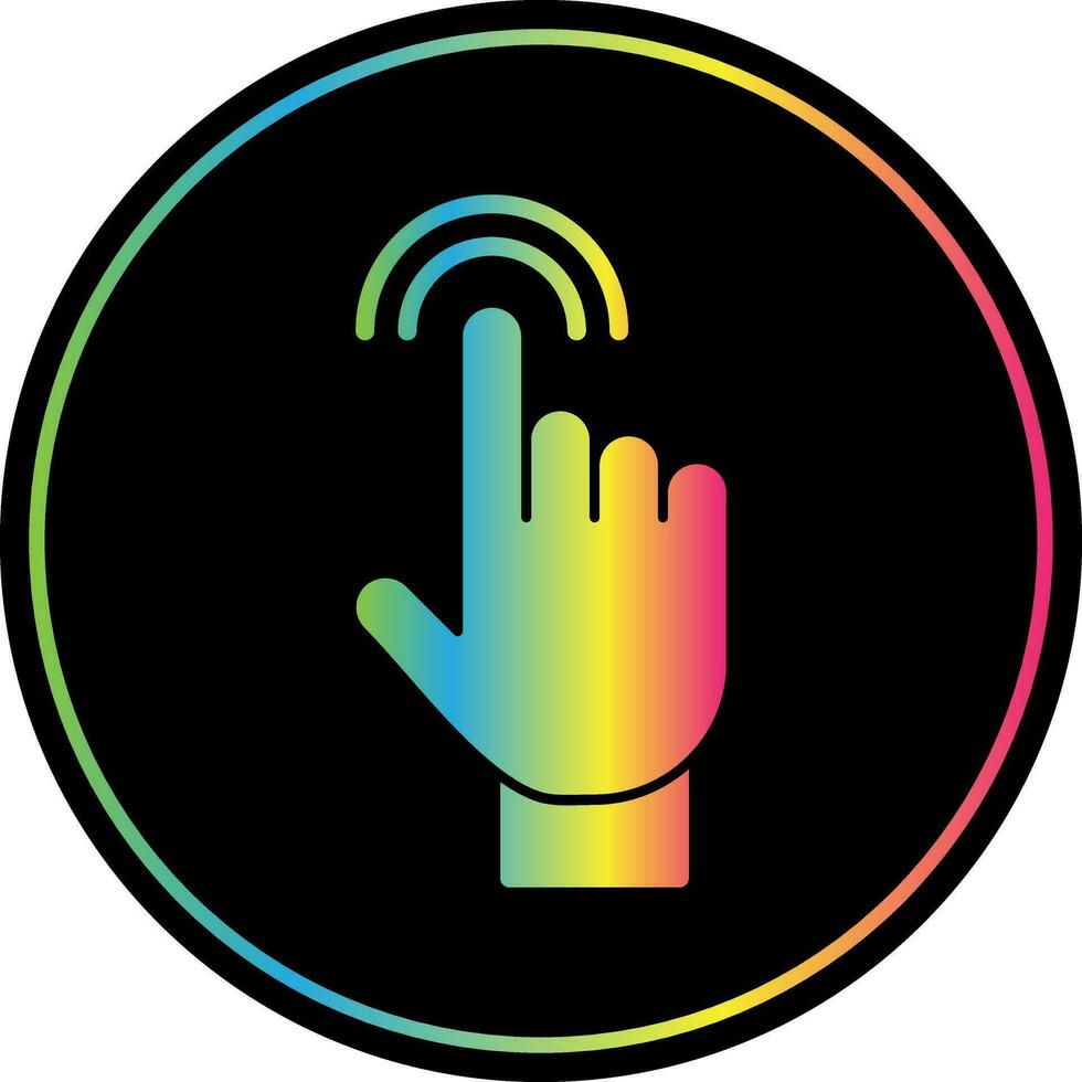 Tap Vector Icon Design