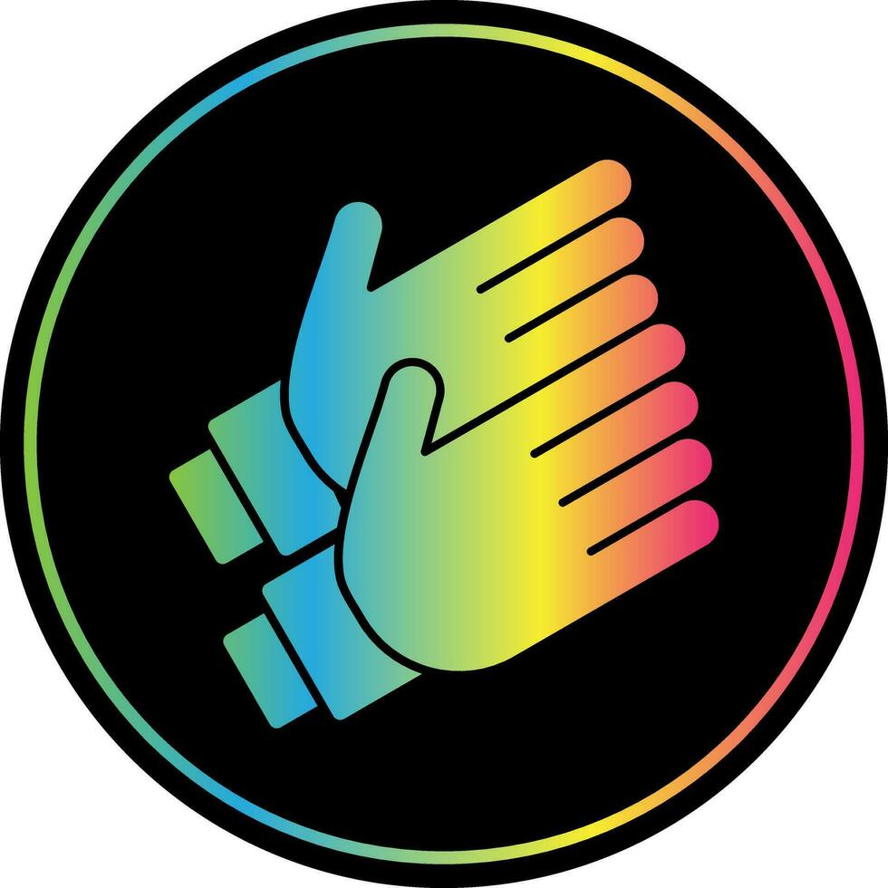 Clapping Vector Icon Design