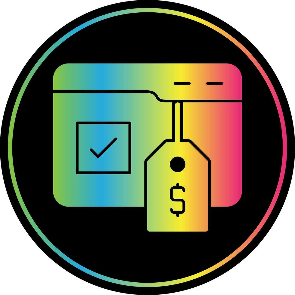 Advertisement Vector Icon Design