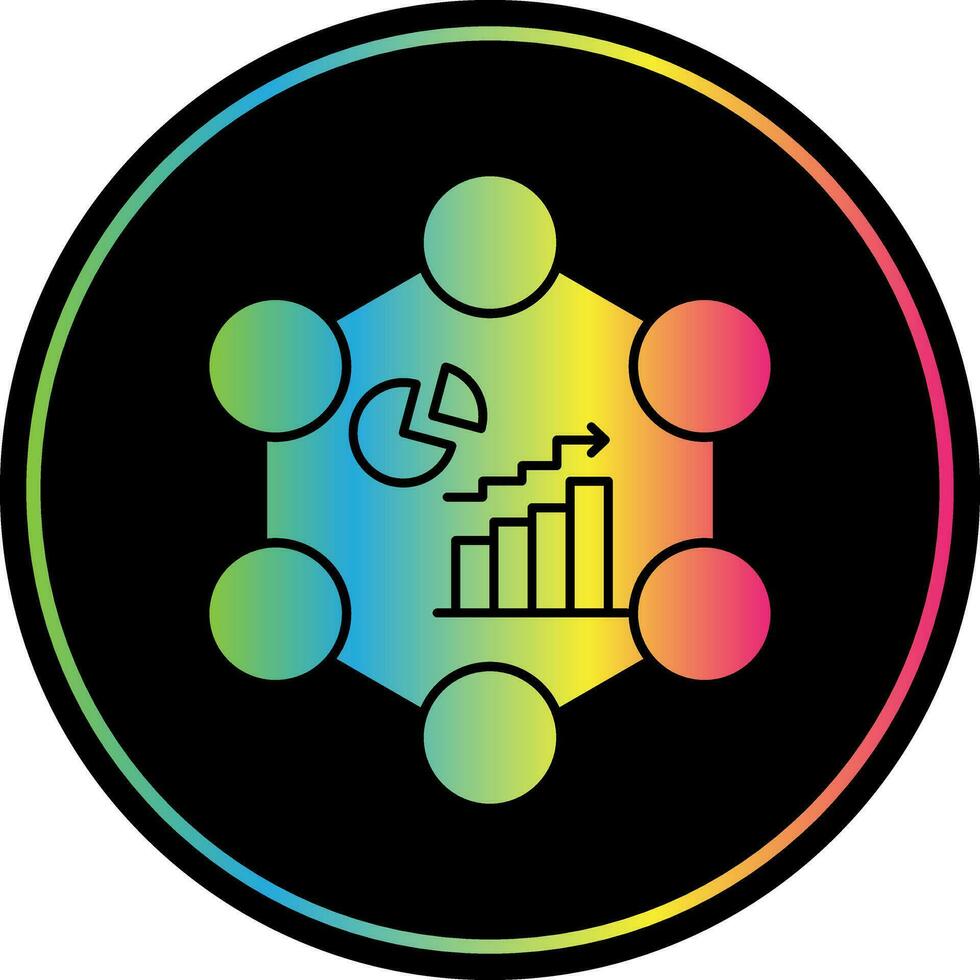 Data Analytics Vector Icon Design