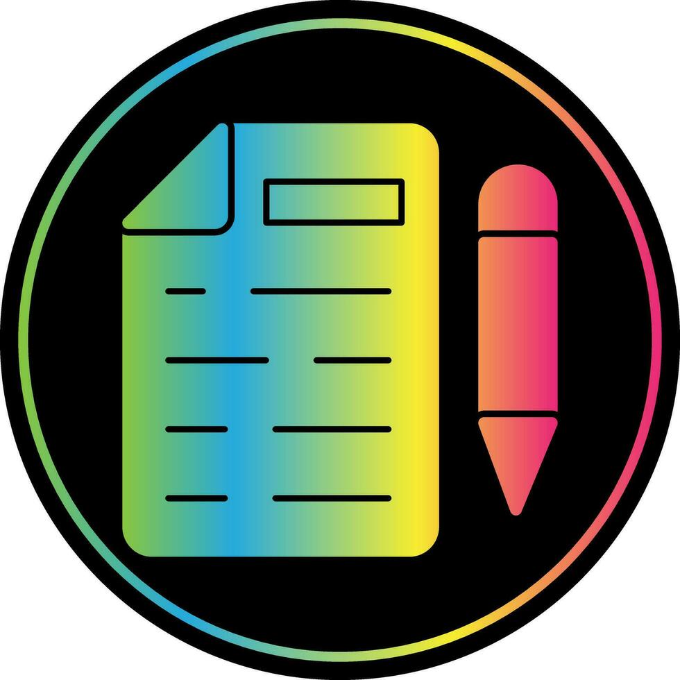 Test Vector Icon Design