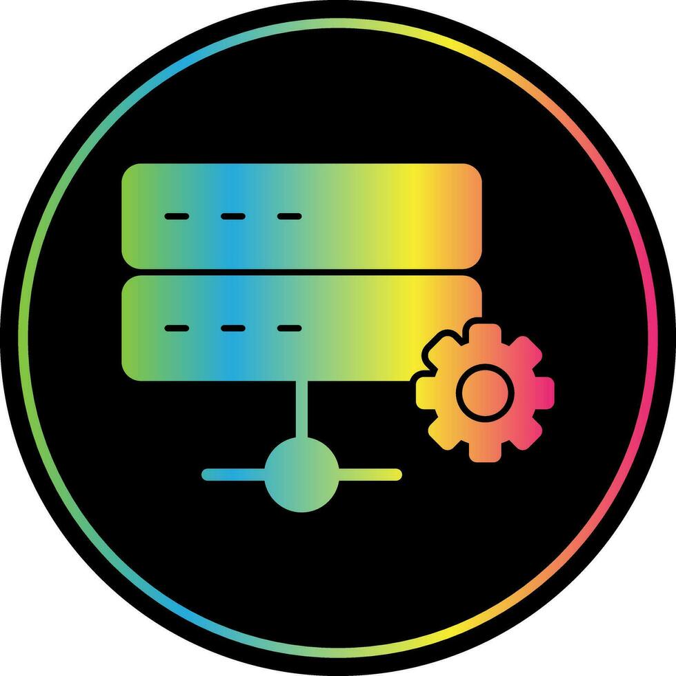 Data Storage Vector Icon Design