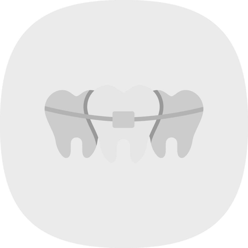 Broken Tooth Vector Icon Design