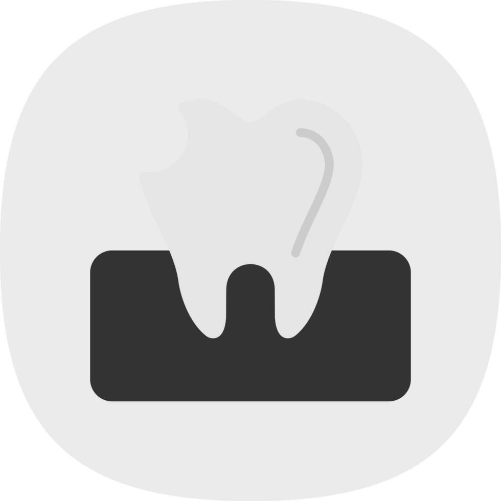 Cavity Vector Icon Design