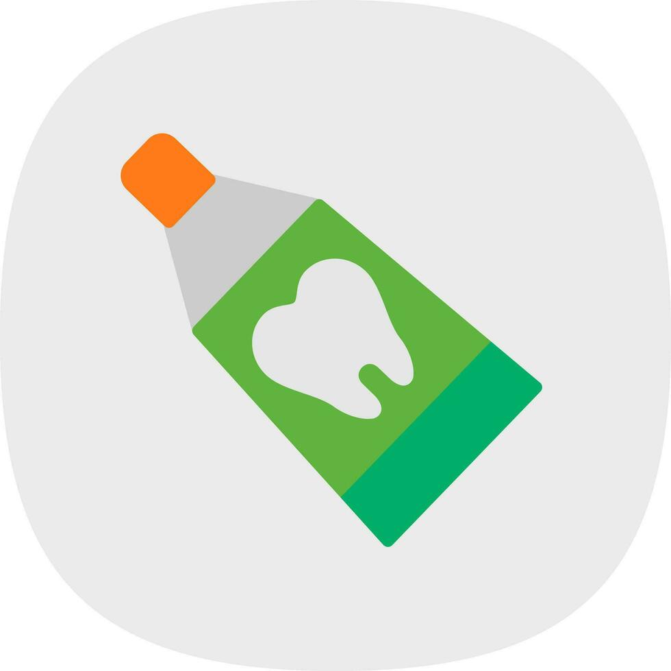 Toothpaste Vector Icon Design