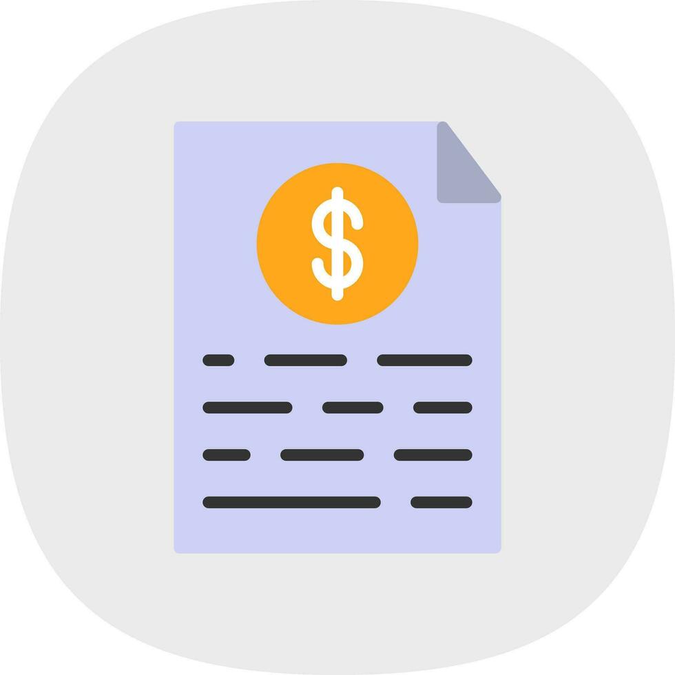 Medical Invoice Vector Icon Design
