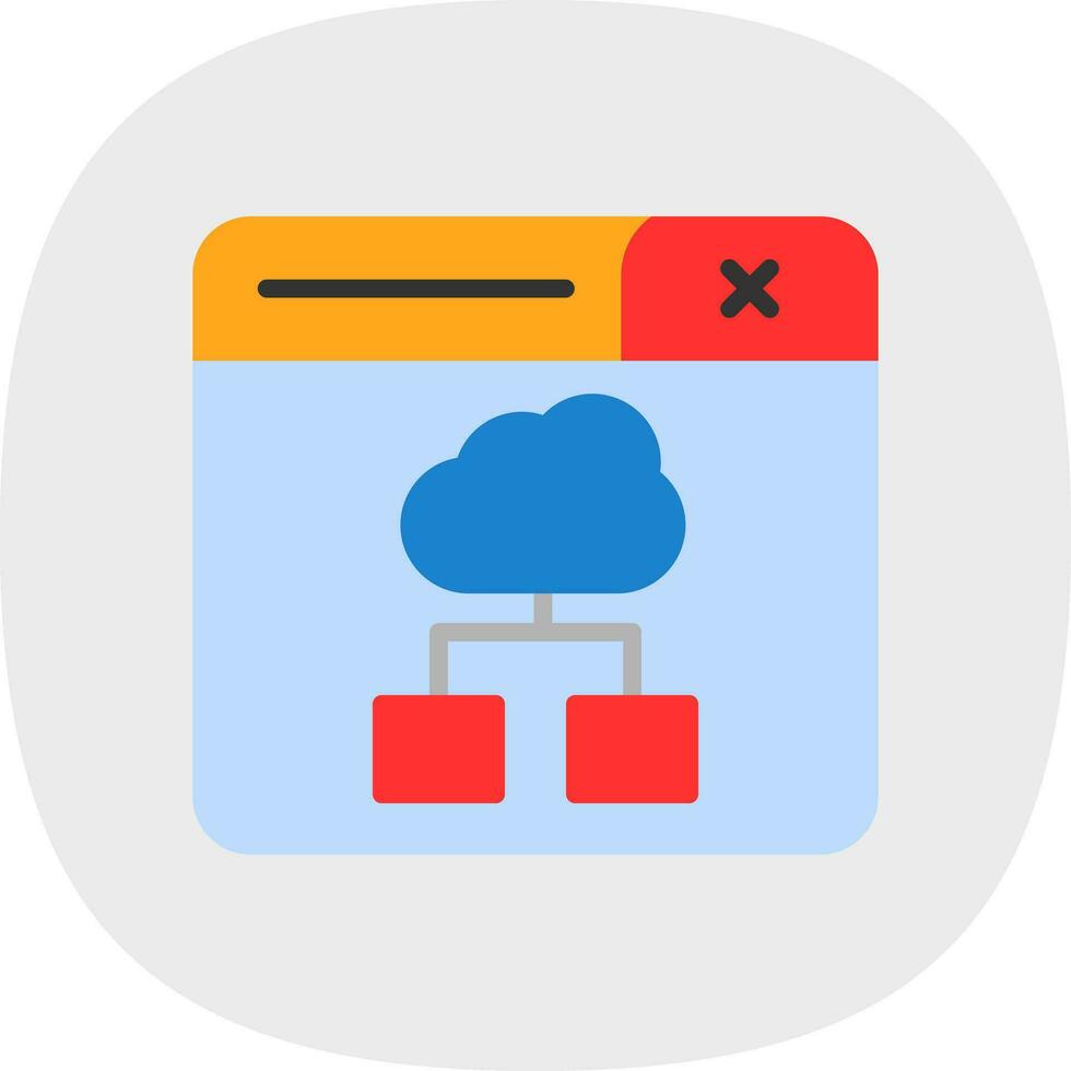 Cloud Computing Vector Icon Design