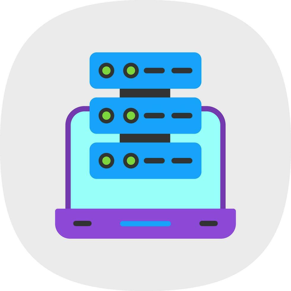 Database Vector Icon Design