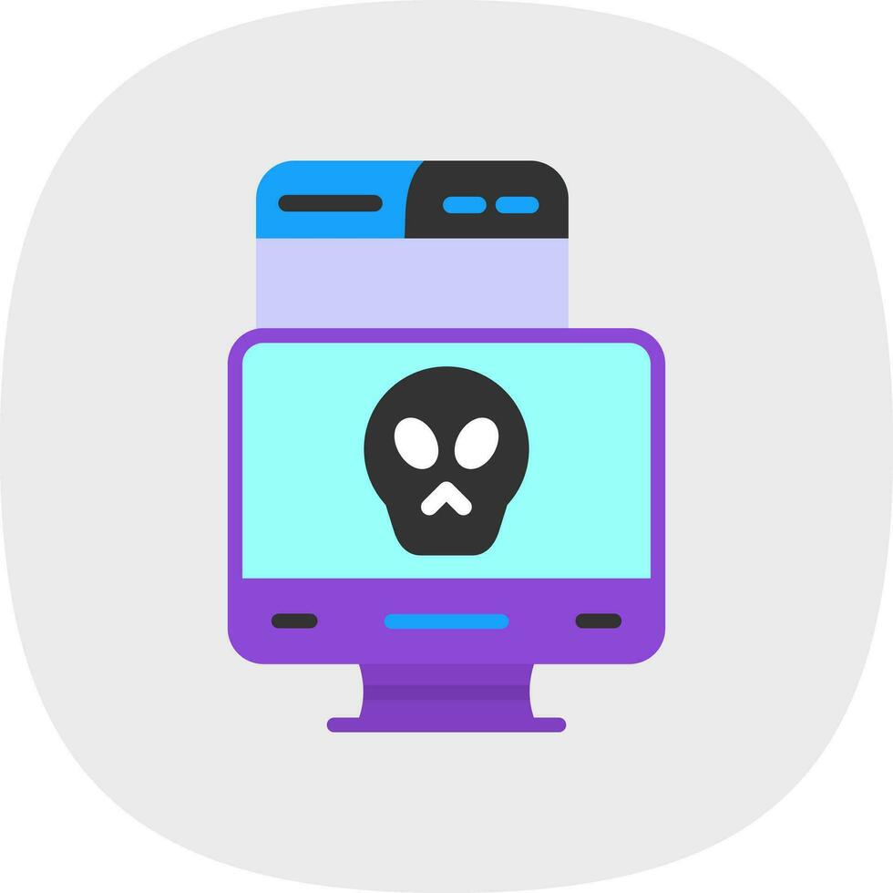 Hacking Vector Icon Design