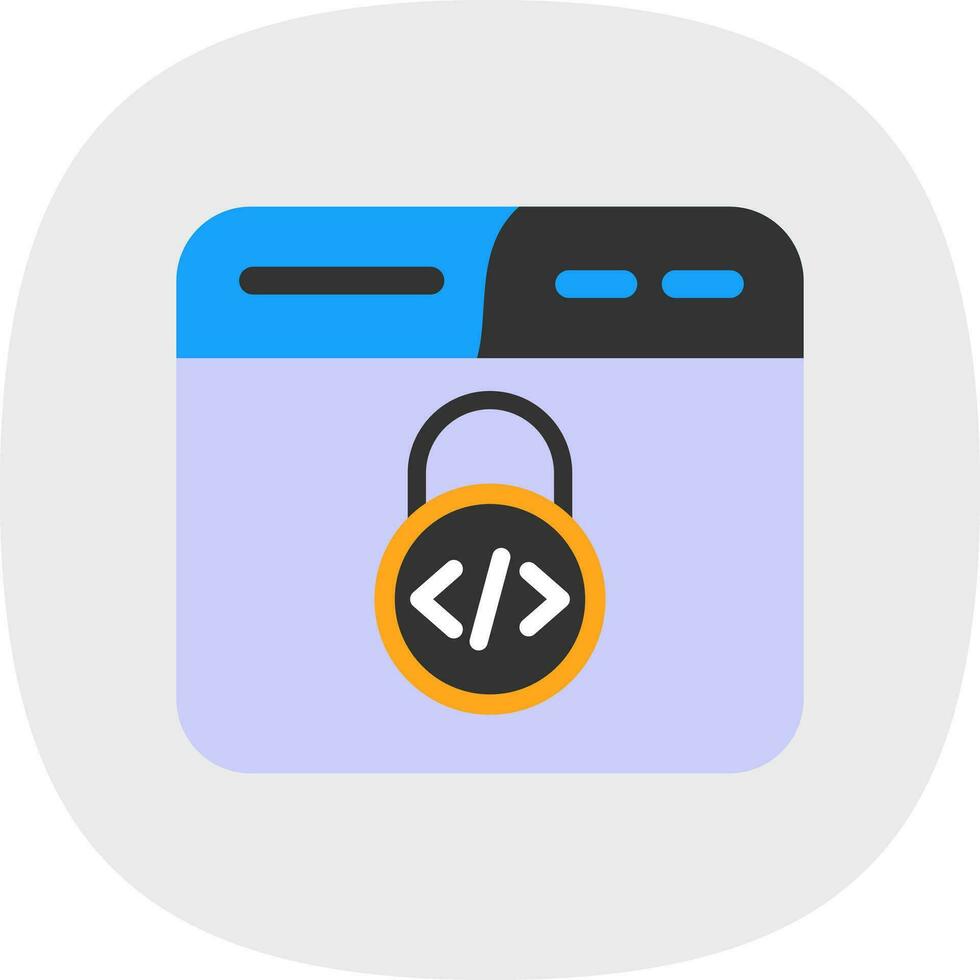 Unsecured Vector Icon Design