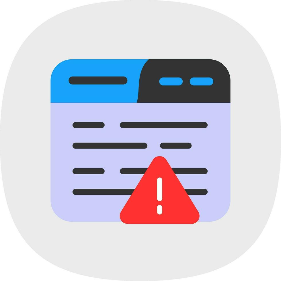 Warning Vector Icon Design