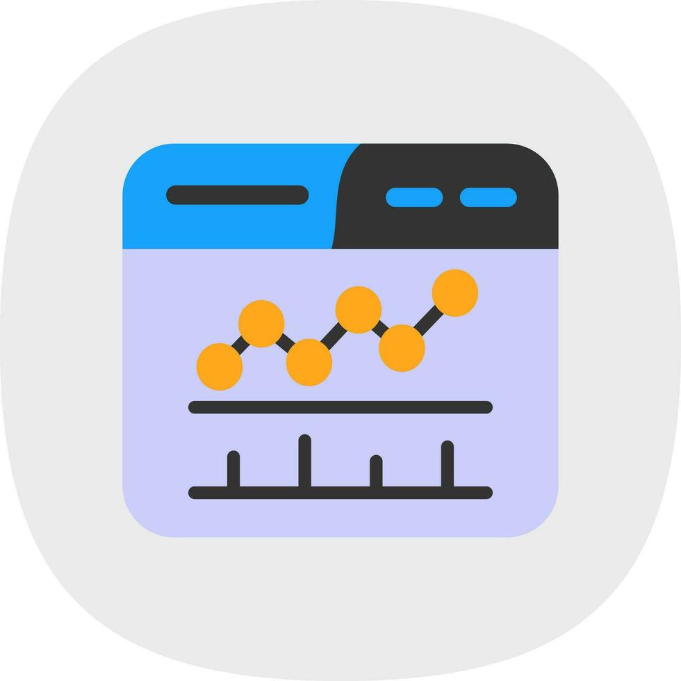 Analytics Vector Icon Design