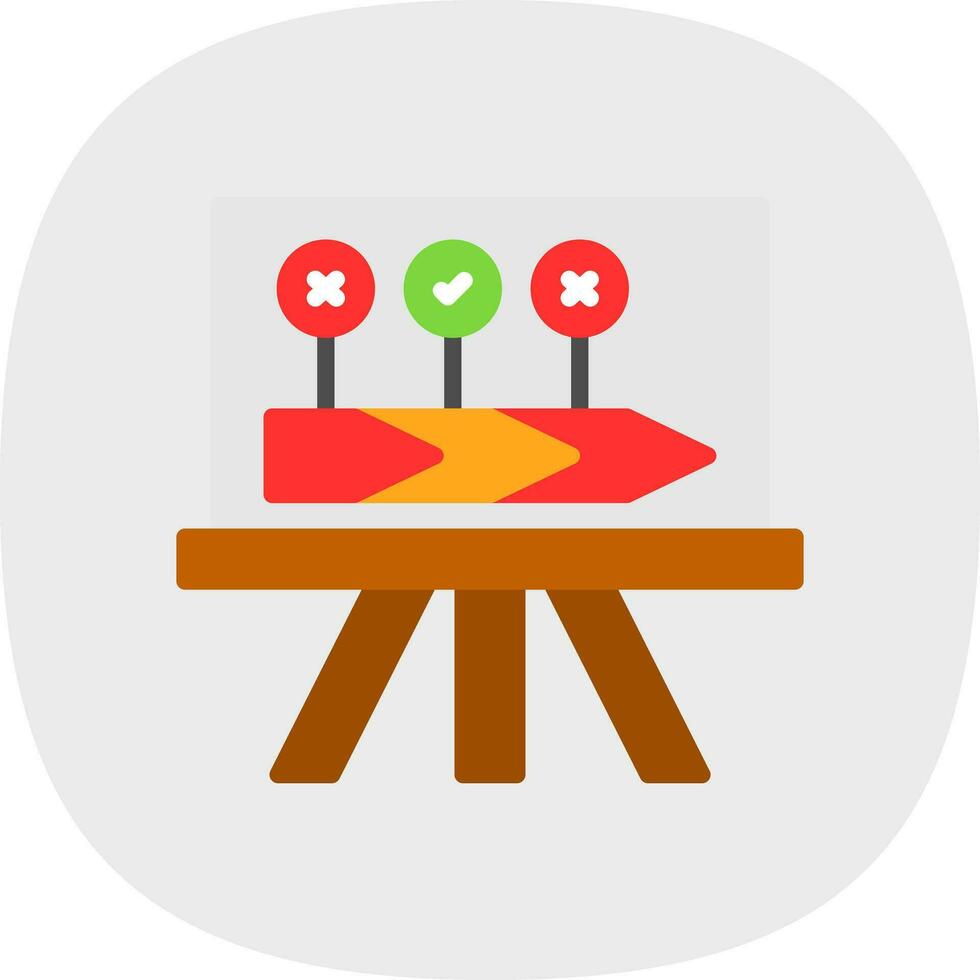 Value Chain Vector Icon Design