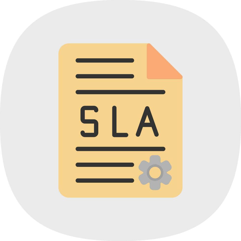 Sla Vector Icon Design