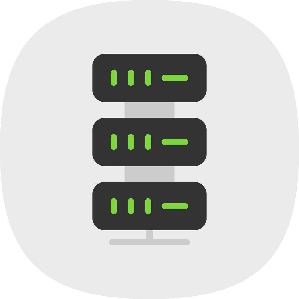 Server Vector Icon Design