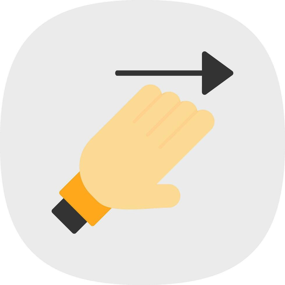 Flick Vector Icon Design