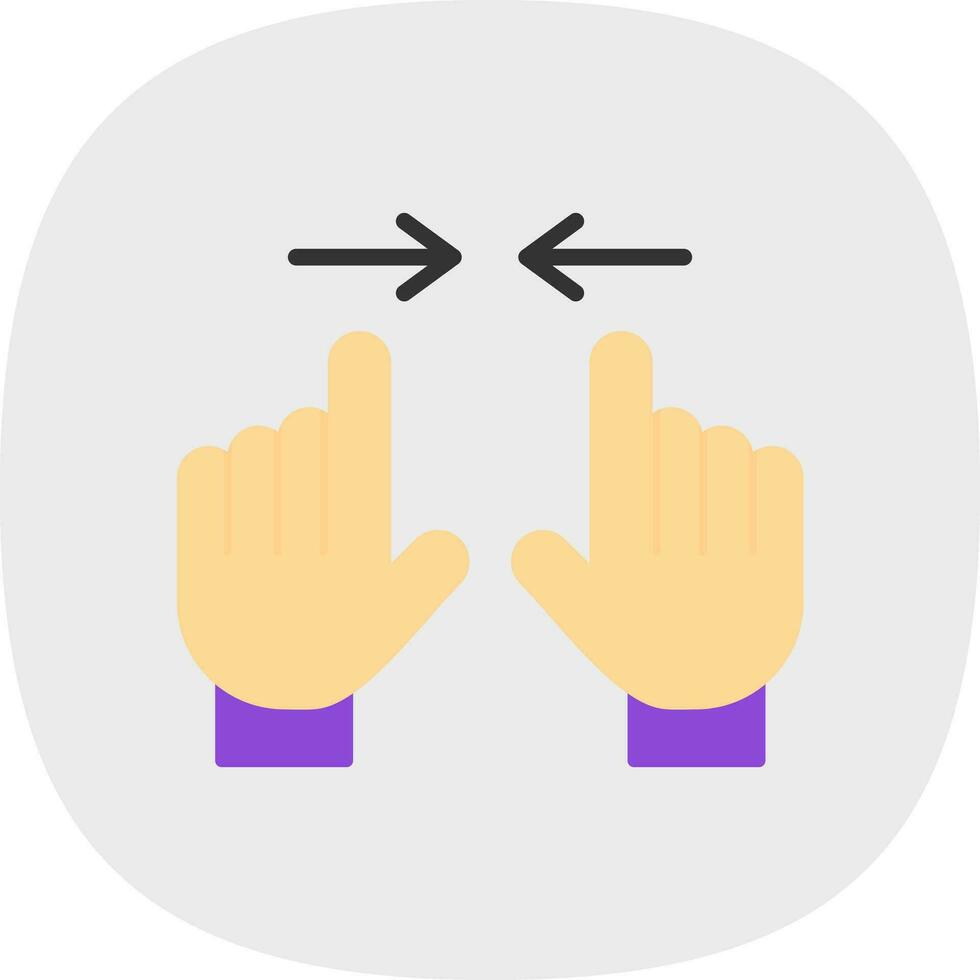 Zoom In Vector Icon Design