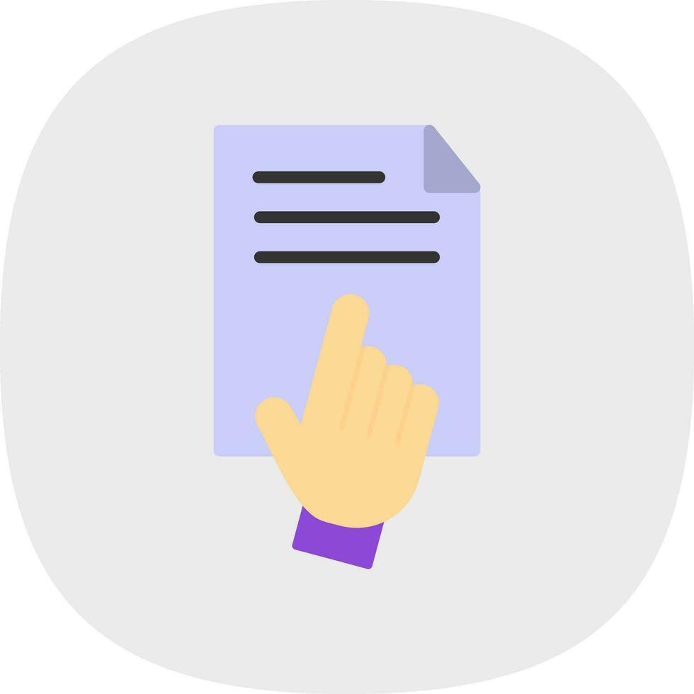 Document Vector Icon Design