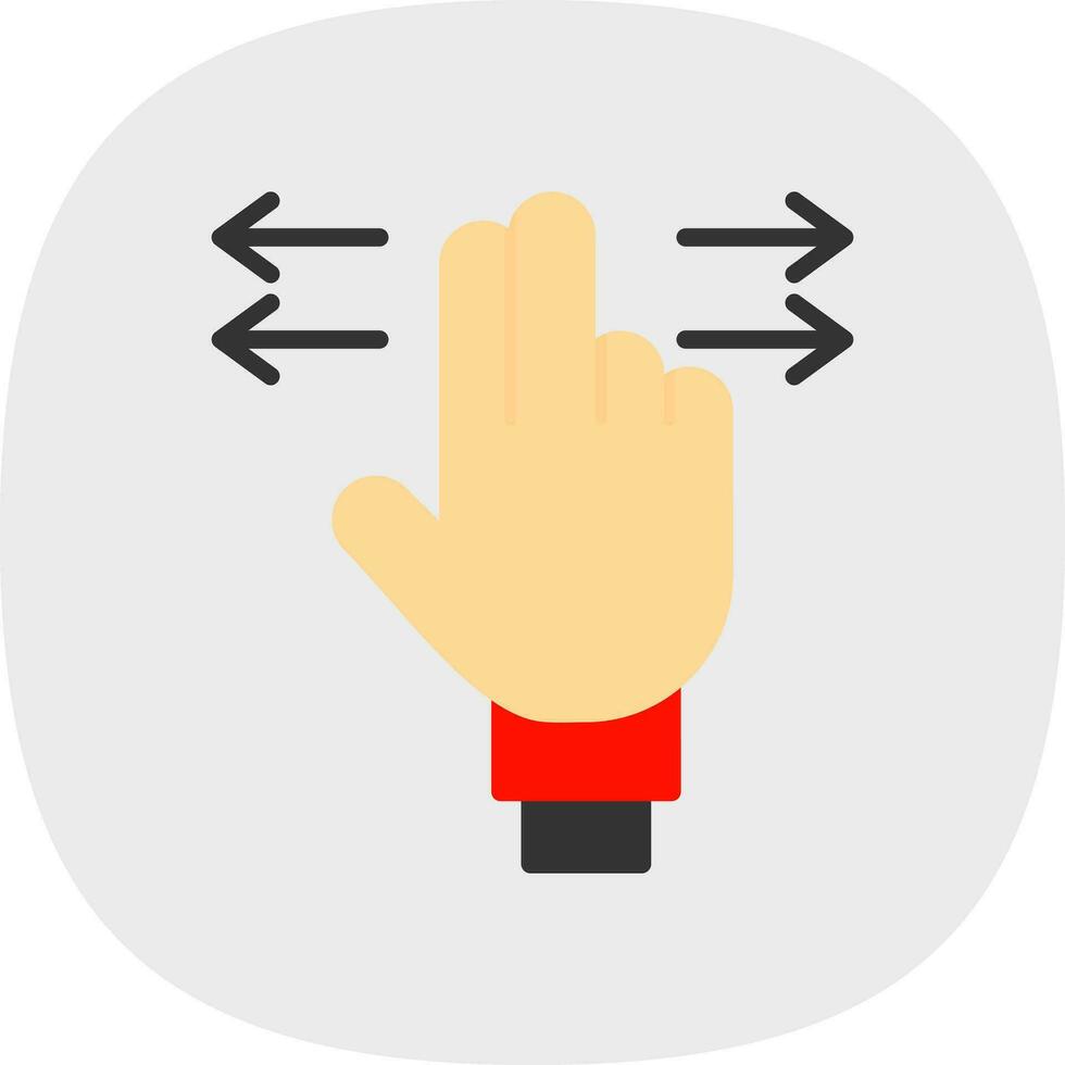 Swipe Vector Icon Design